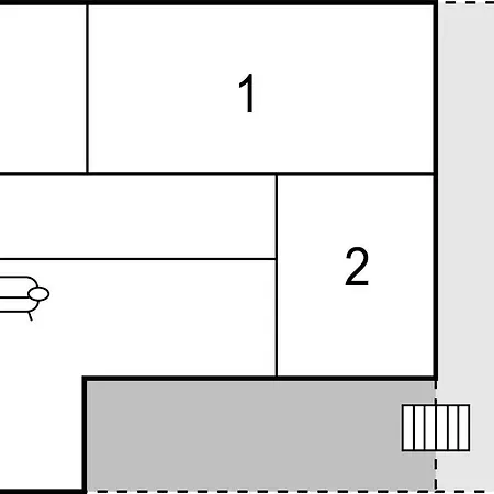 דירה Two-bedroom In פולה